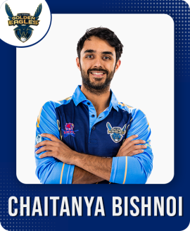 CHAITANYA BISHNOI (GOLDEN EAGLES)