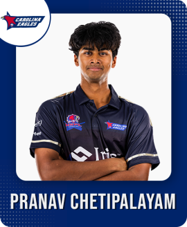 PRANAV CHETIPALAYAM (Carolina Eagles)