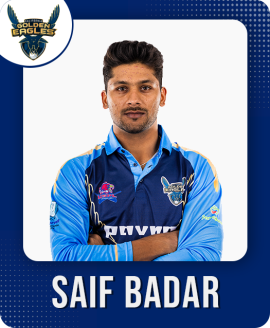 SAIF BADAR (GOLDEN EAGLES)