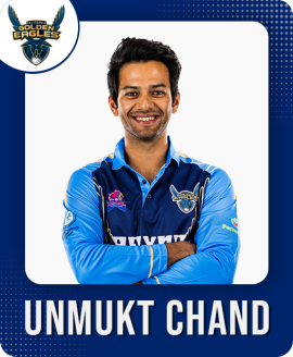 UNMUKT CHAND (GOLDEN EAGLES)