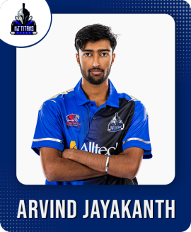 arvind jayakanth (nj titans )