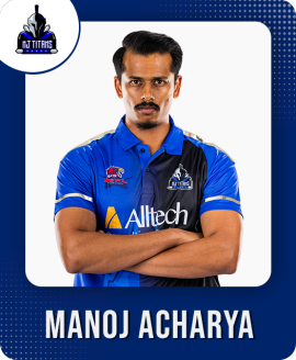 manoj acharya (nj titans )