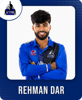 rehman dar (nj titans )