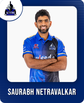 saurabh netravalkar (nj titans )